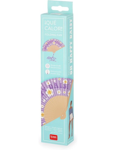 Folding fan daisy LEGFFAN0001 Legami Milano | Futurartshop.com