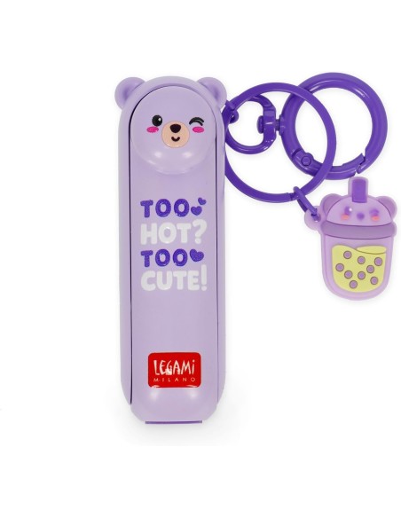 Ventilatore teddy bear portatile ricaricabile LEGFAN0008 Legami Milano | Futurartshop.com