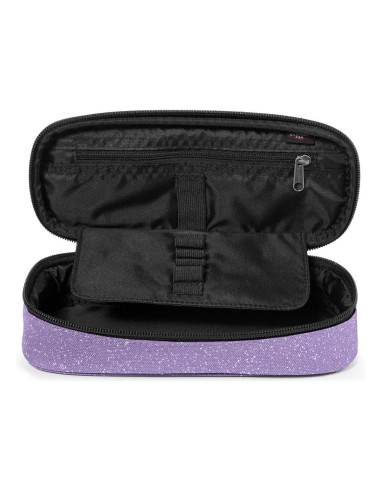 Oval Single Pencil Case Sparkly Dahlia Glitter EASEK000717B0V Eastpak | Futurartshop.com