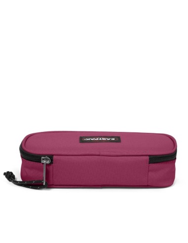 Astuccio Oval Single Wine Burgundy Bordeaux Scuola EASEK0007176S1 Eastpak | Futurartshop.com