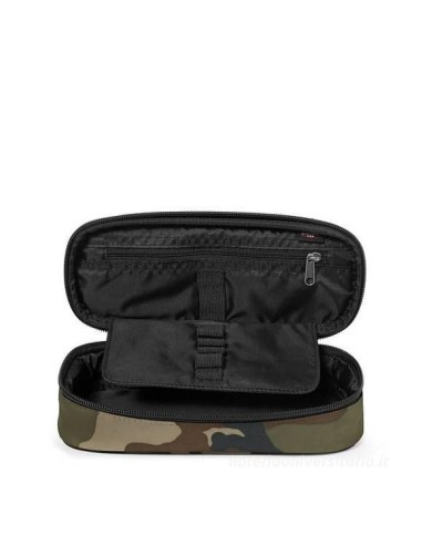 Oval Single Pencil Case Camouflage Camo Stationery EASEK717181 Eastpak | Futurartshop.com