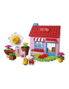 UnicoPlus Hello Kitty House Building Set 75 Pieces Ages 2-5 AND8696-00HK Androni | Futurartshop.com 2