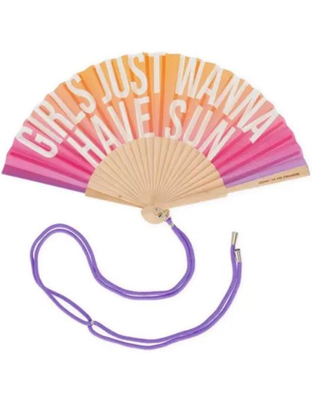 Folding sunset fan LEGFFAN0004 Legami Milano | Futurartshop.com