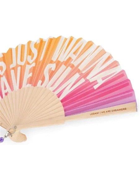Folding sunset fan LEGFFAN0004 Legami Milano | Futurartshop.com
