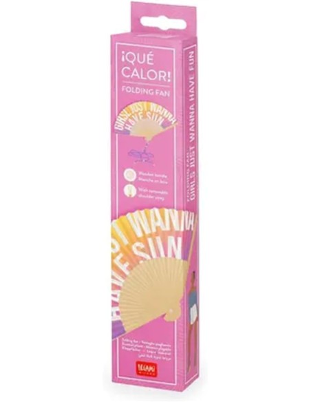 Folding sunset fan LEGFFAN0004 Legami Milano | Futurartshop.com