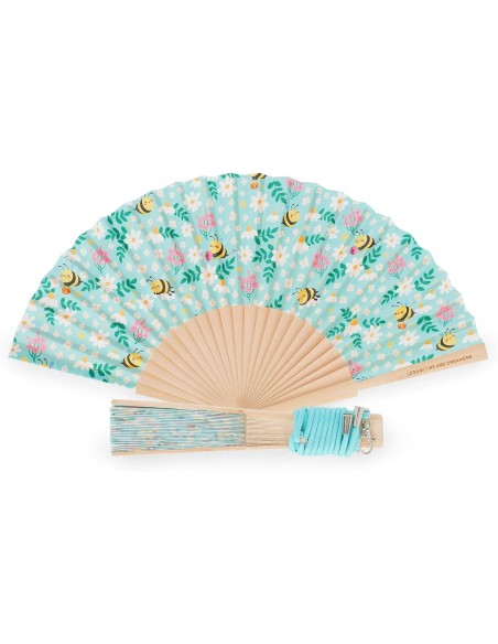 Bee Green Folding Fan LEGFFAN0005 Legami Milano | Futurartshop.com