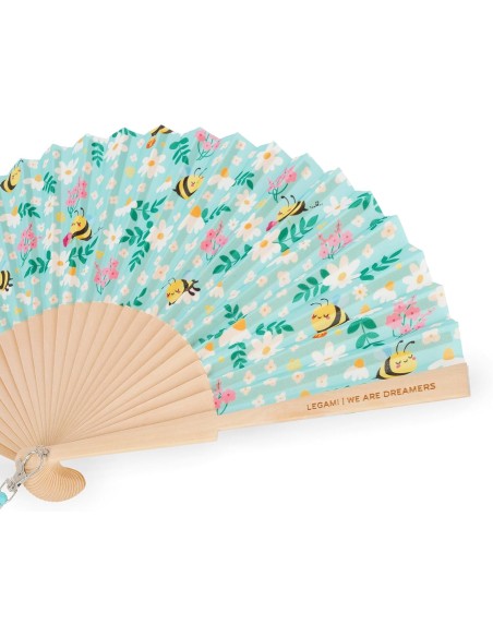 Bee Green Folding Fan LEGFFAN0005 Legami Milano | Futurartshop.com