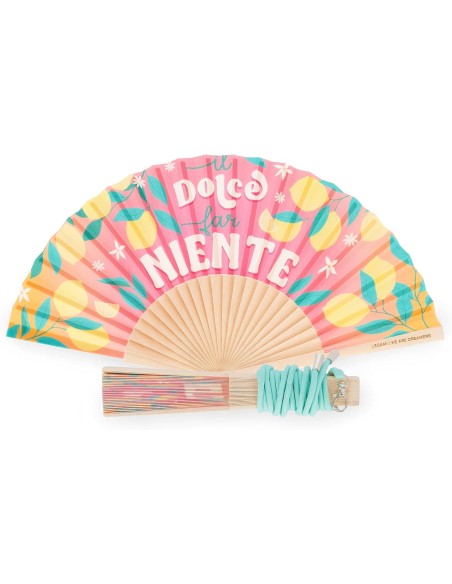 Ventaglio dolce far niente pieghevole LEGFFAN0006 Legami Milano | Futurartshop.com