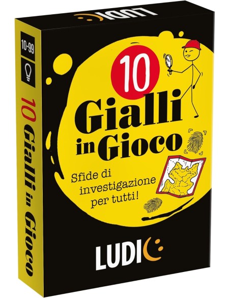 10 gialli in gioco Sfide di investigazione HEAIT62746 Headu | Futurartshop.com