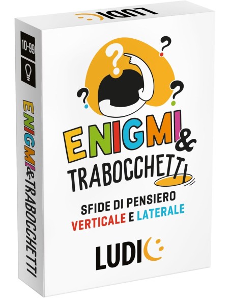 Enigmi e trabocchetti Sfide di pensiero verticale e laterale HEAIT60858 Headu | Futurartshop.com