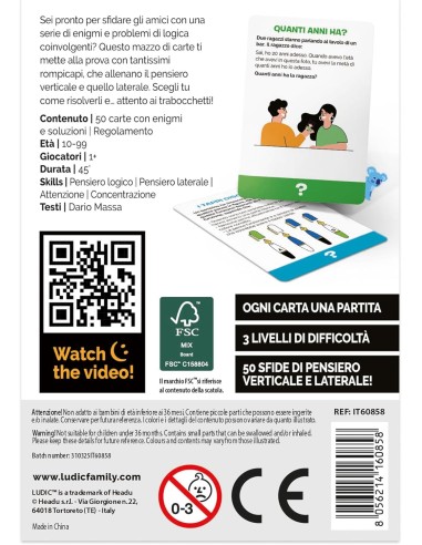 Puzzles and Pitfalls Vertical and Lateral Thinking Challenges HEAIT60858 Headu | Futurartshop.com
