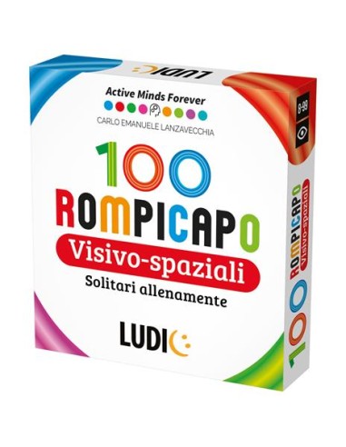 100 visual-spatial puzzles HEAIT62784 Headu | Futurartshop.com