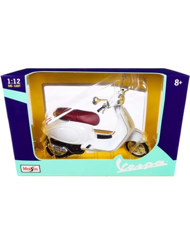 Maisto Vespa Primavera 150 2014 1:12 Scale Die-Cast Scooter Model BUR32721 Burago | Futurartshop.com
