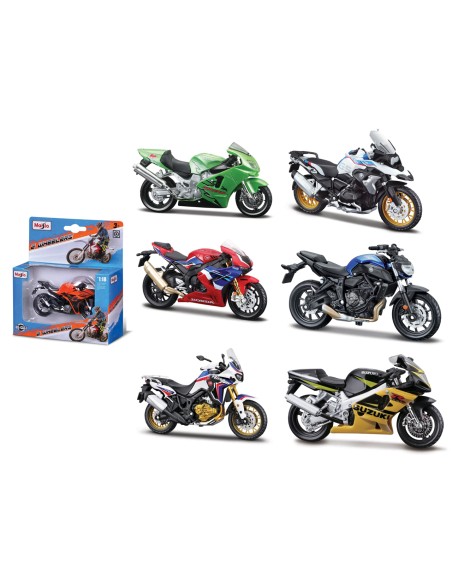 Maisto Street Motorcycle Die-Cast Model 1:18 Scale