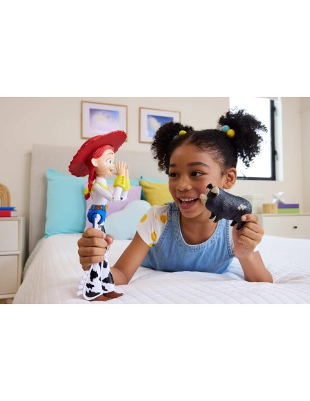Action Figure Jessie Toy Story 5 Parlante 30cm 35 Frasi Disney Pixar AGRJMW32 Mattel | Futurartshop.com