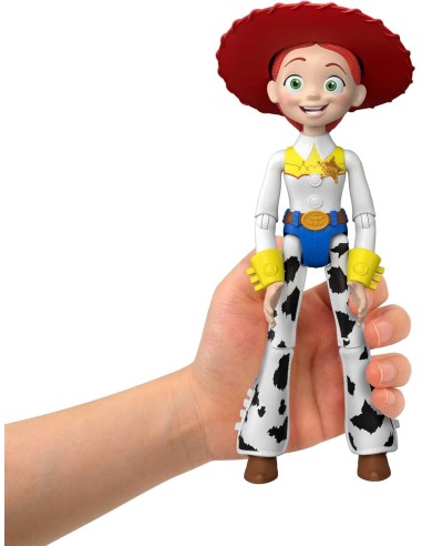 Action Figure Jessie Toy Story 5 Parlante 30cm 35 Frasi Disney Pixar AGRJMW32 Mattel | Futurartshop.com