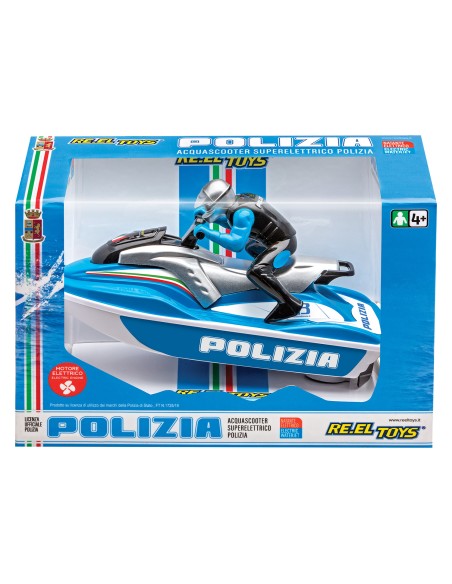 Water Scooter Polizia di Stato – Italian Police RC Toy RET1491 Re.El Toys | Futurartshop.com