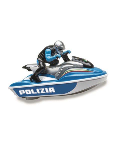 Water Scooter Polizia di Stato – Italian Police RC Toy RET1491 Re.El Toys | Futurartshop.com