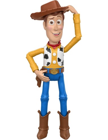 Toy Story 5 Woody Howdy Partner Action Figure 30cm Hat Tip AGRJKV38 Mattel | Futurartshop.com
