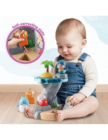 Gioco Logica Carotina Ocean Life – Animali Marini Baby LIS117703 Lisciani | Futurartshop.com
