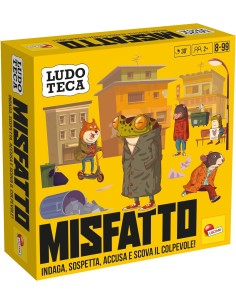 Ludoteca Pocket Misfatto – Detective Board Game 2 Players LIS118106 Lisciani | Futurartshop.com