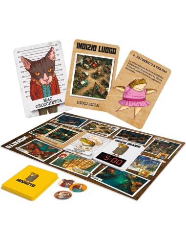 Ludoteca Pocket Misfatto – Detective Board Game 2 Players LIS118106 Lisciani | Futurartshop.com