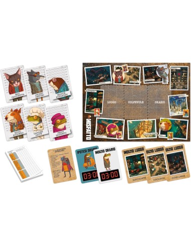 Gioco Investigativo Misfatto – Ludoteca Pocket 2 Giocatori LIS118106 Lisciani | Futurartshop.com