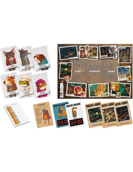 Gioco Investigativo Misfatto – Ludoteca Pocket 2 Giocatori LIS118106 Lisciani | Futurartshop.com