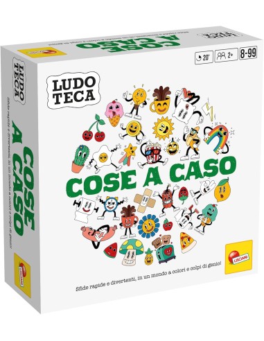 Gioco Logica e Rapidità Cose a Caso – Ludoteca Pocket 8+ LIS118113 Lisciani | Futurartshop.com