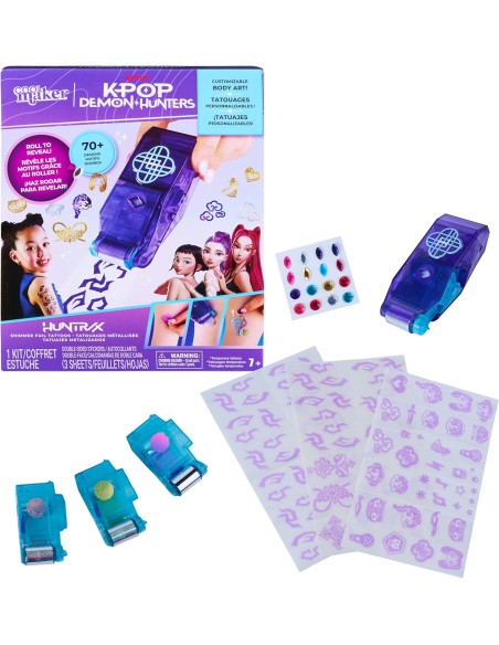 Cool Maker Shimmer Me Body Art HUNTR/X – K-Pop Demon Hunters Set SPI6077609 Spin master | Futurartshop.com