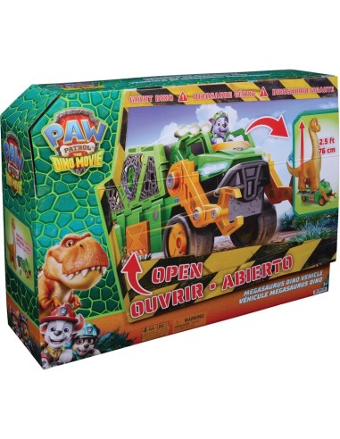 Paw Patrol Dino Movie Megasaurus Vehicle – Rocky Truck Inflatable Dino SPI6075939 Spin master | Futurartshop.com
