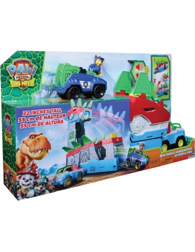 Paw Patrol Dino Movie Dino Mobile HQ 2-in-1 Vehicle and Command Center SPI6076044 Spin master | Futurartshop.com