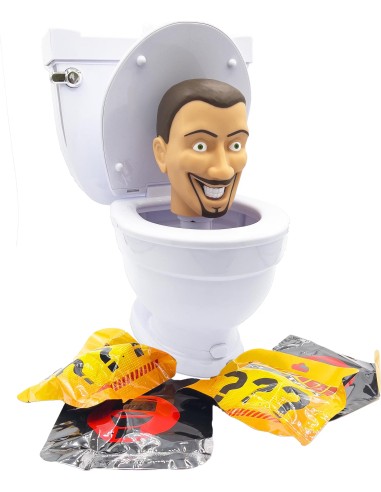 Skibidi Toilet Mystery Surprise Toilet – Pop-Up with Mini Figures ROC24008677 Skibidi Toilet | Futurartshop.com