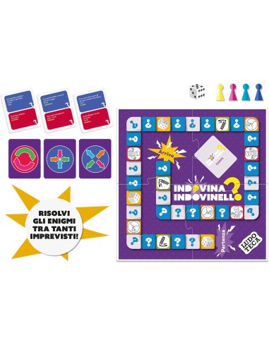 Gioco da Tavolo Ludoteca Pocket Indovina Indovinello LIS111275 Lisciani | Futurartshop.com