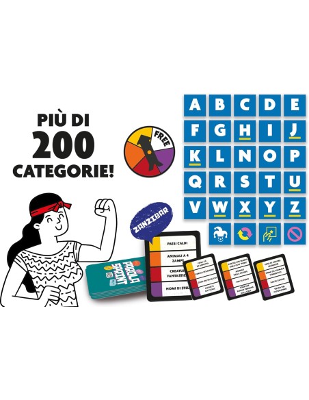 Gioco da Tavolo Ludoteca Pocket Parola Sprint Nomi Cose Città LIS111282 Lisciani | Futurartshop.com