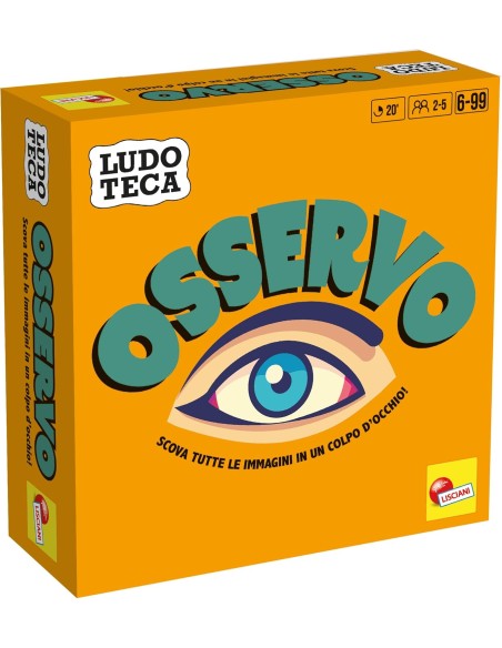 Gioco di Osservazione Ludoteca Pocket Osservo Trova Figure LIS111299 Lisciani | Futurartshop.com