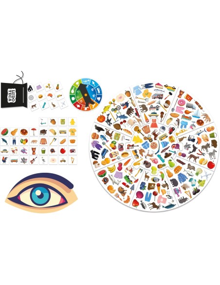 Ludoteca Pocket Osservo Picture Search Board Game LIS111299 Lisciani | Futurartshop.com