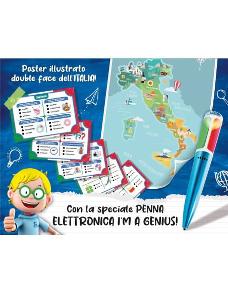 Gioco Educativo Italiano con Penna Elettronica Smart School LIS113842 Lisciani | Futurartshop.com