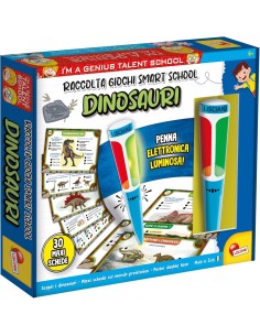 Gioco Educativo Dinosauri con Penna Elettronica Smart School LIS113866 Lisciani | Futurartshop.com