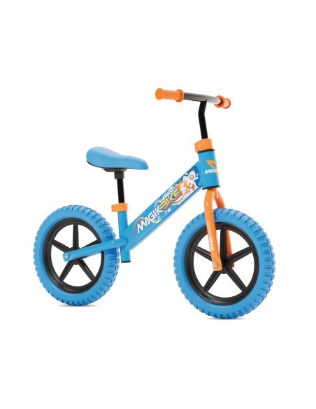 Bicicletta Senza Pedali Rocket 10 Pollici Azzurra Balance Bike Bambini ROUITA-B202 Magik Bike | Futurartshop.com
