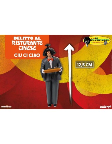 Statuetta Ciu Ci Ciao Delitto al Ristorante Cinese Cine-Mini PVC COS109683 infinite statue | Futurartshop.com