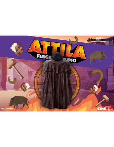 Statuetta Diego Abatantuono Attila Flagello di Dio Cine-Mini PVC COS106530 infinite statue | Futurartshop.com