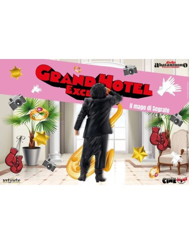 Diego Abatantuono Mago Segrate Grand Hotel Excelsior COS106531 infinite statue | Futurartshop.com