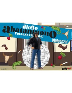 Statuetta Diego Abatantuono Viulenza! Eccezzziunale Veramente PVC COS106532 infinite statue | Futurartshop.com