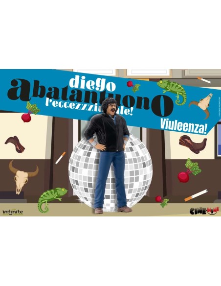 Diego Abatantuono Viulenza Eccezzziunale Veramente PVC COS106532 infinite statue | Futurartshop.com