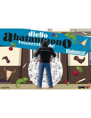 Statuetta Diego Abatantuono Viulenza! Eccezzziunale Veramente PVC COS106532 infinite statue | Futurartshop.com