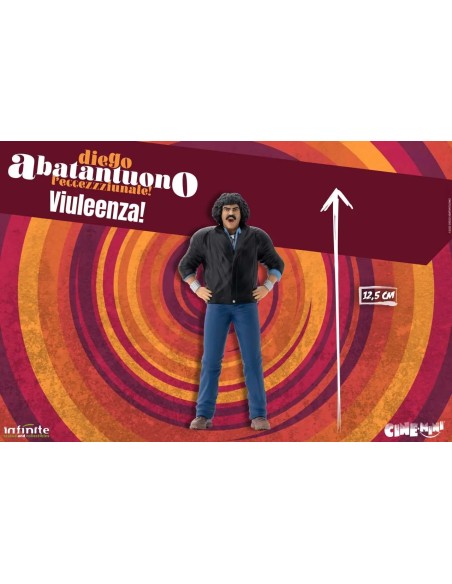 Statuetta Diego Abatantuono Viulenza! Eccezzziunale Veramente PVC COS106532 infinite statue | Futurartshop.com