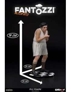 Statua Fantozzi Allupato Paolo Villaggio Cine-Moni 1/10 PVC 15cm COS110026 infinite statue | Futurartshop.com 2