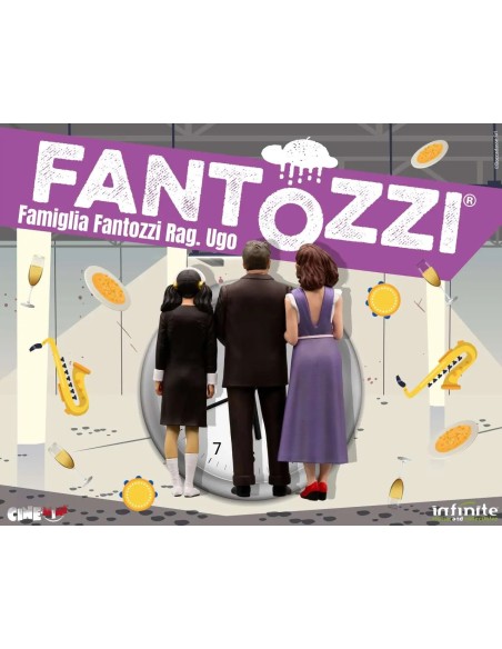 Statuetta Fantozzi Famiglia Rag Ugo Paolo Villaggio Cinemini PVC COS101157 infinite statue | Futurartshop.com