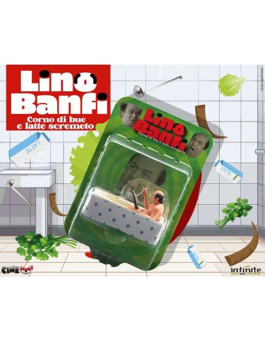 Statuetta Lino Banfi Corno di Bue e Latte Scremato Cinemini PVC COS101162 infinite statue | Futurartshop.com